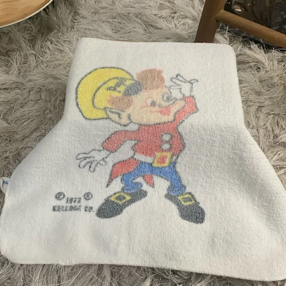 Kellogg’s Rice Krispies Pop Washcloth Vintage‎